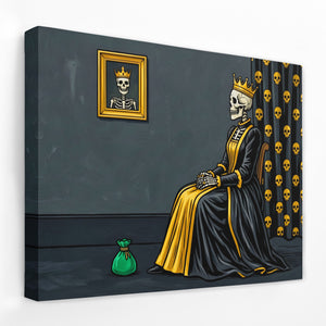 Death's Golden Throne — Death's Golden Throne Landscape   Side View   Mirror Wrap 96