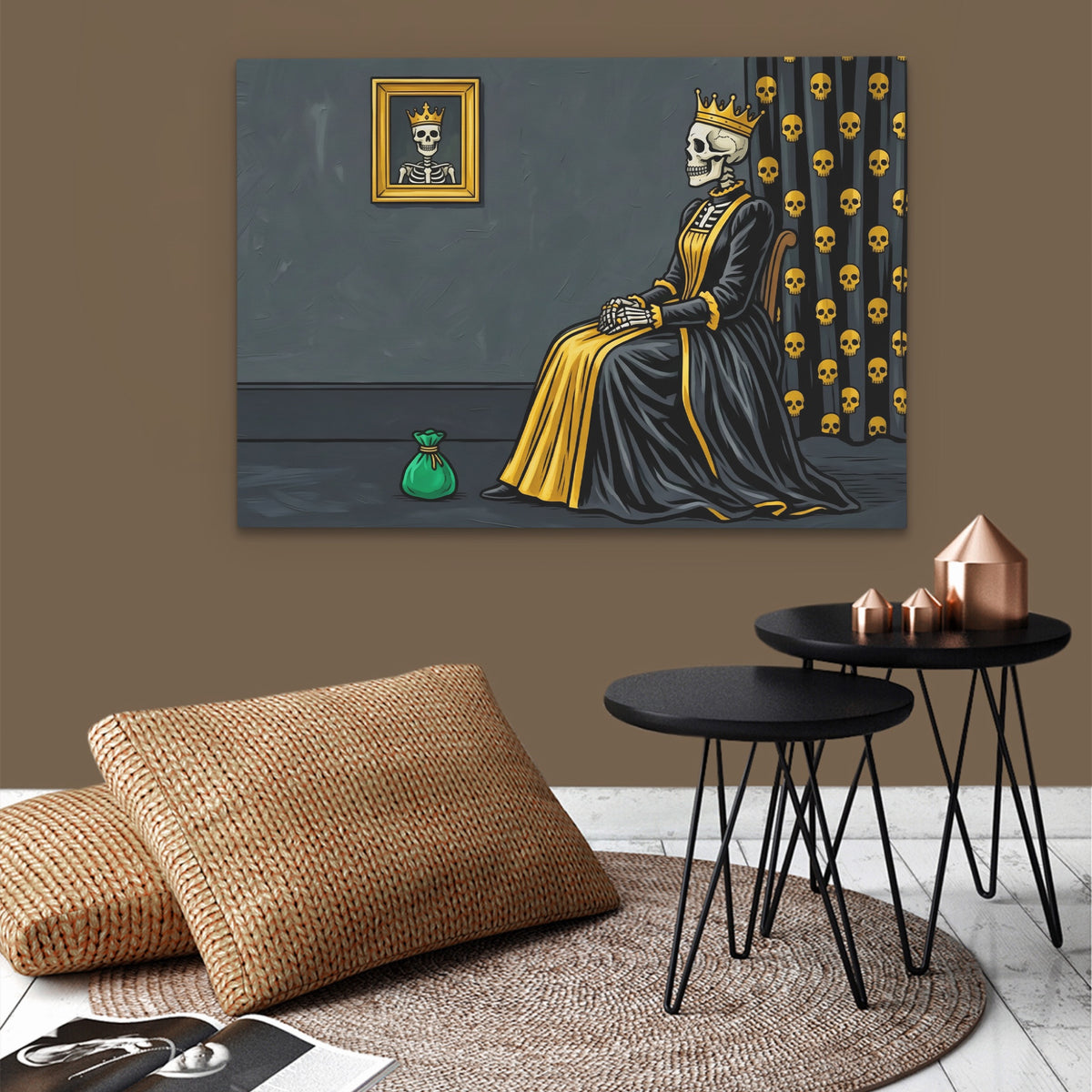 Death's Golden Throne — Death's Golden Throne brown wallroom 200