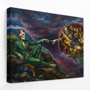 Death Sistine Moment - Luxury Wall Art