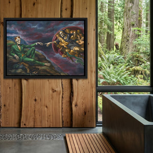 Death Sistine Moment - Luxury Wall Art