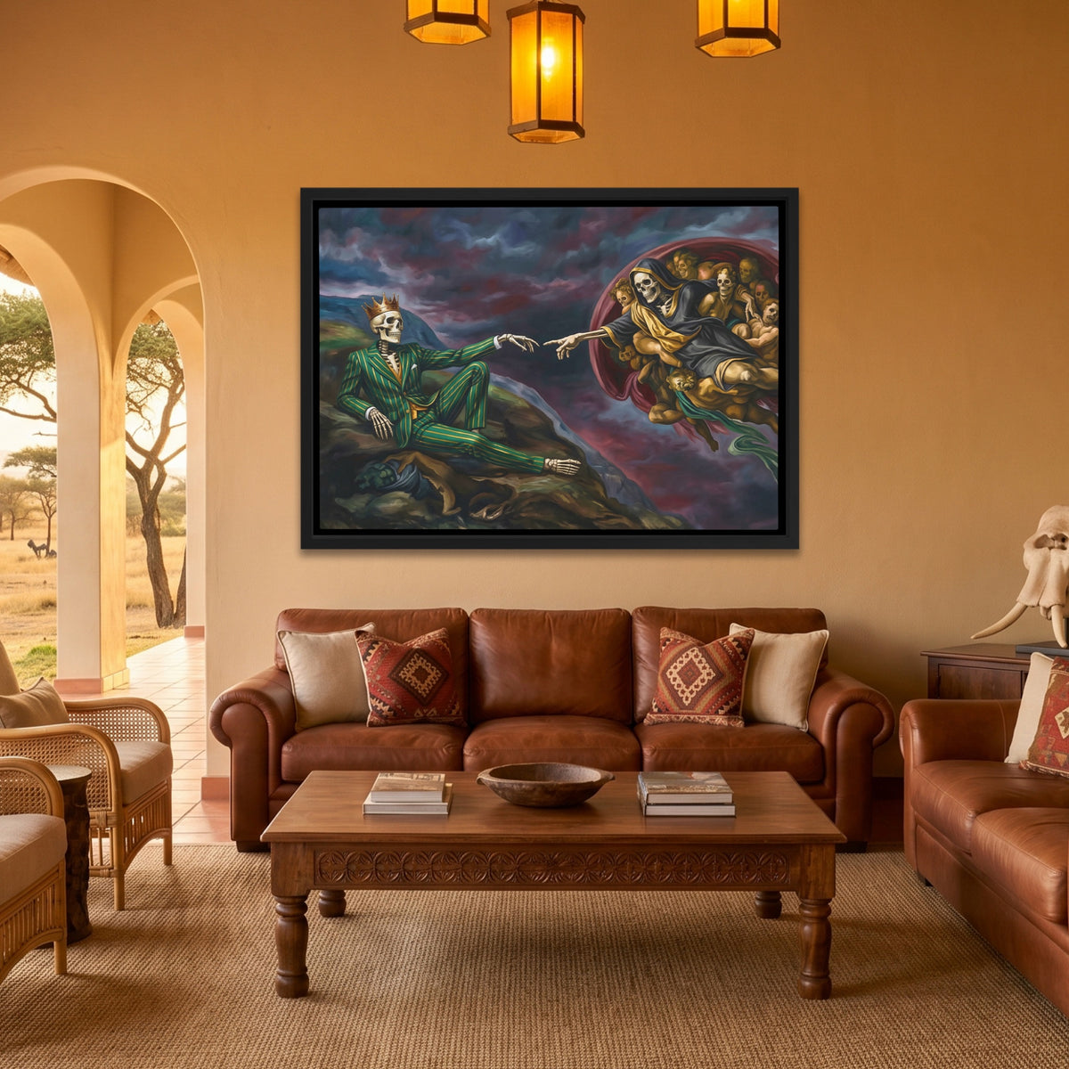 Death Sistine Moment — Death Sistine Moment Safari House Land 186