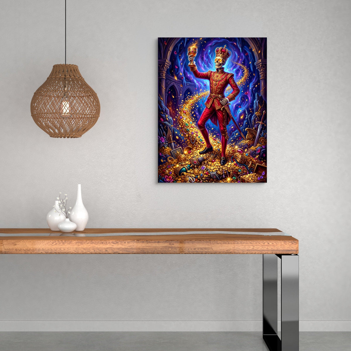 Death's Fortune - Luxury Wall Art