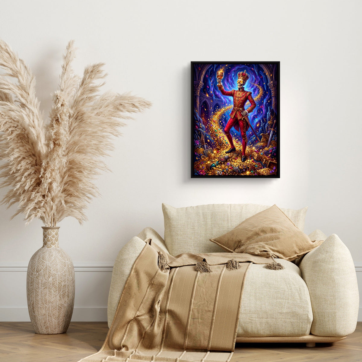 Death's Fortune - Luxury Wall Art
