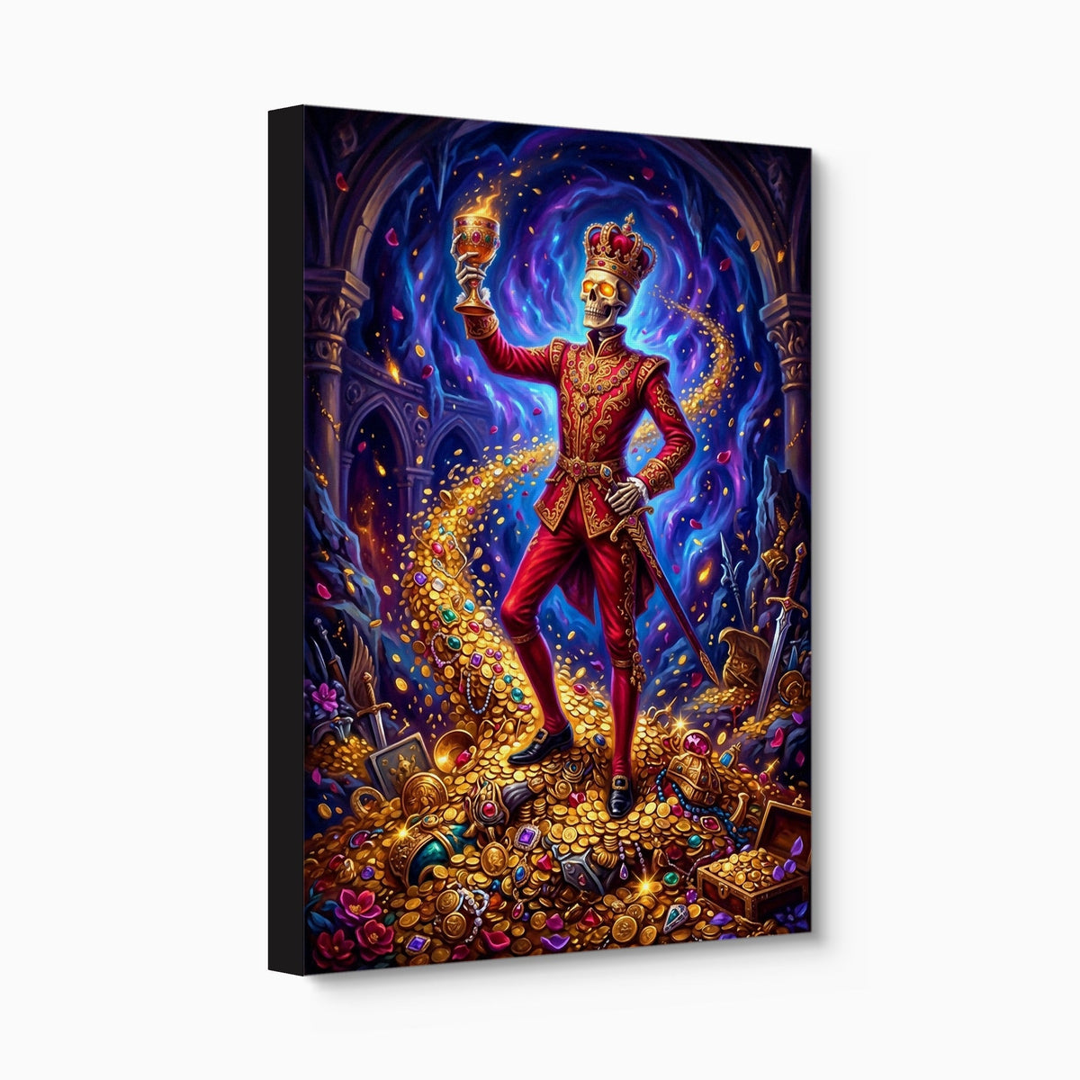 Death's Fortune - Luxury Wall Art