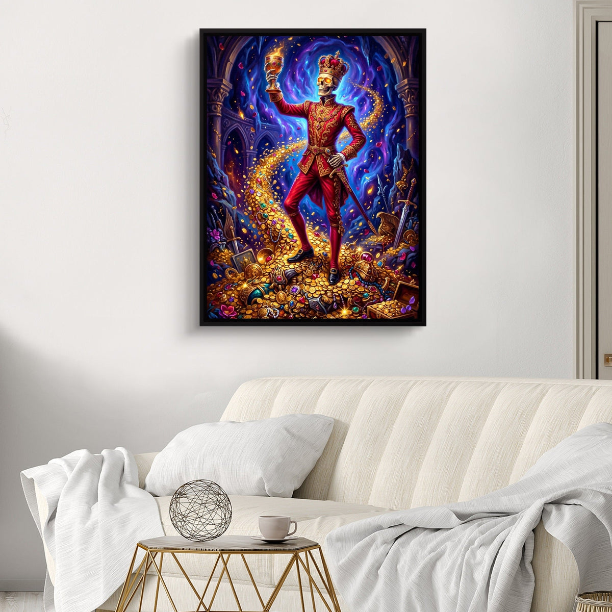 Death's Fortune - Luxury Wall Art