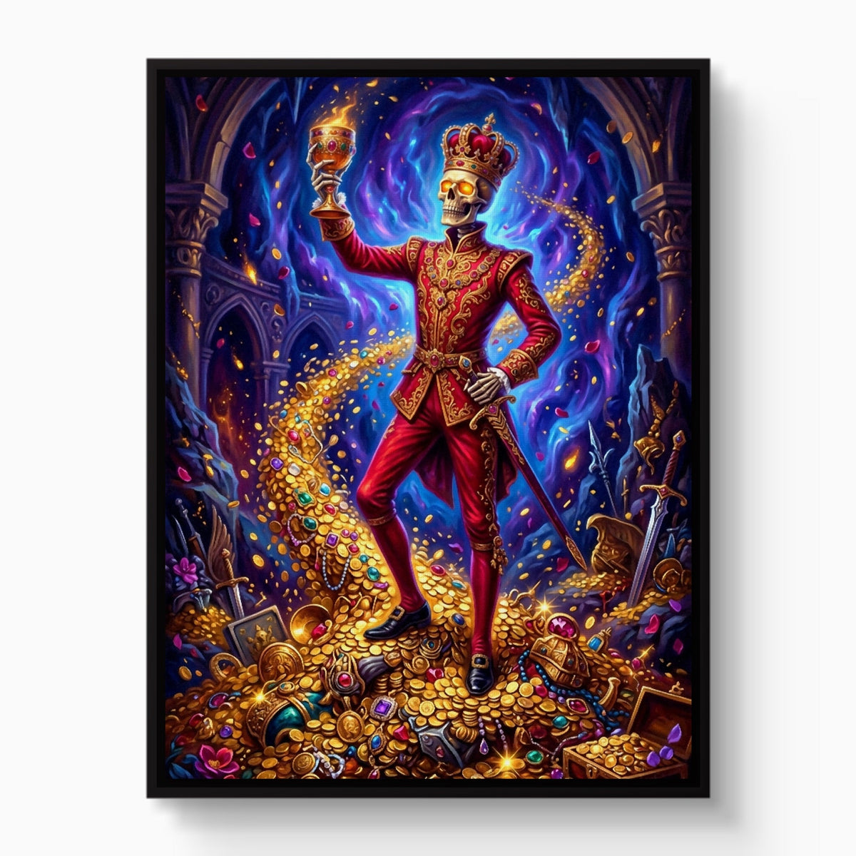 Death's Fortune - Luxury Wall Art