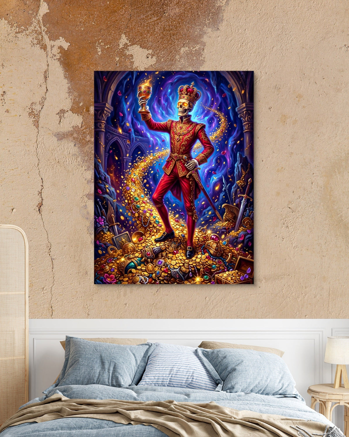 Death's Fortune - Luxury Wall Art