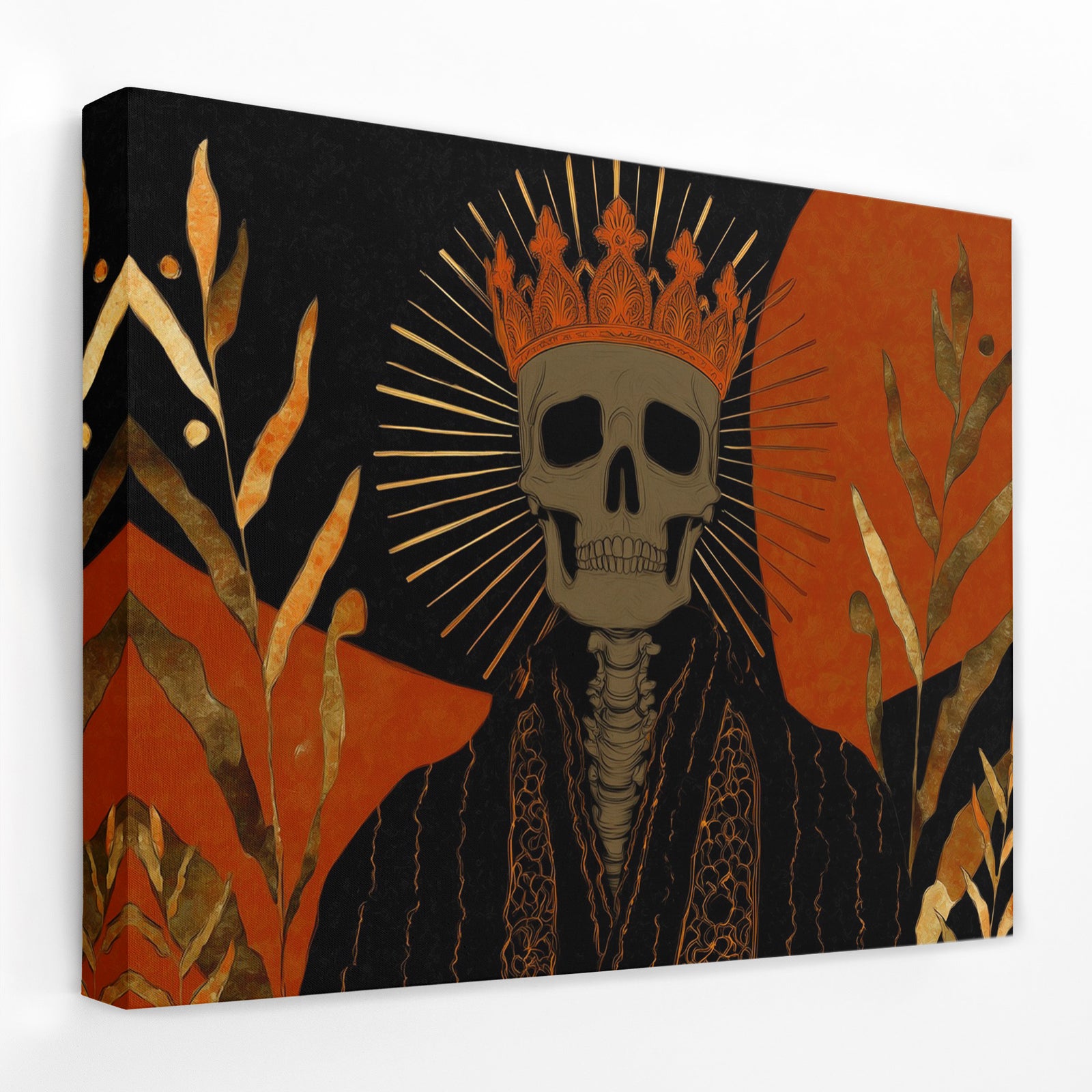 Deaths Golden Crown - Luxury Wall Art