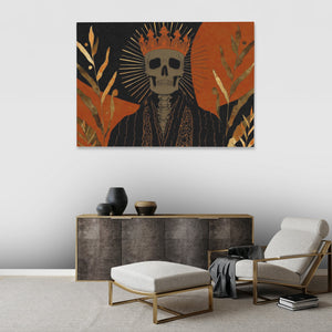 Deaths Golden Crown - Luxury Wall Art