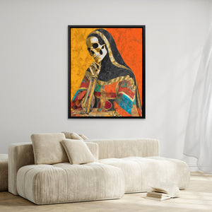 Death's Golden Robe - Luxury Wall Art