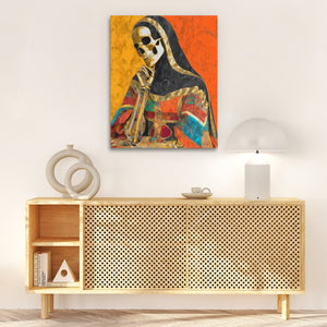 Death's Golden Robe - Luxury Wall Art