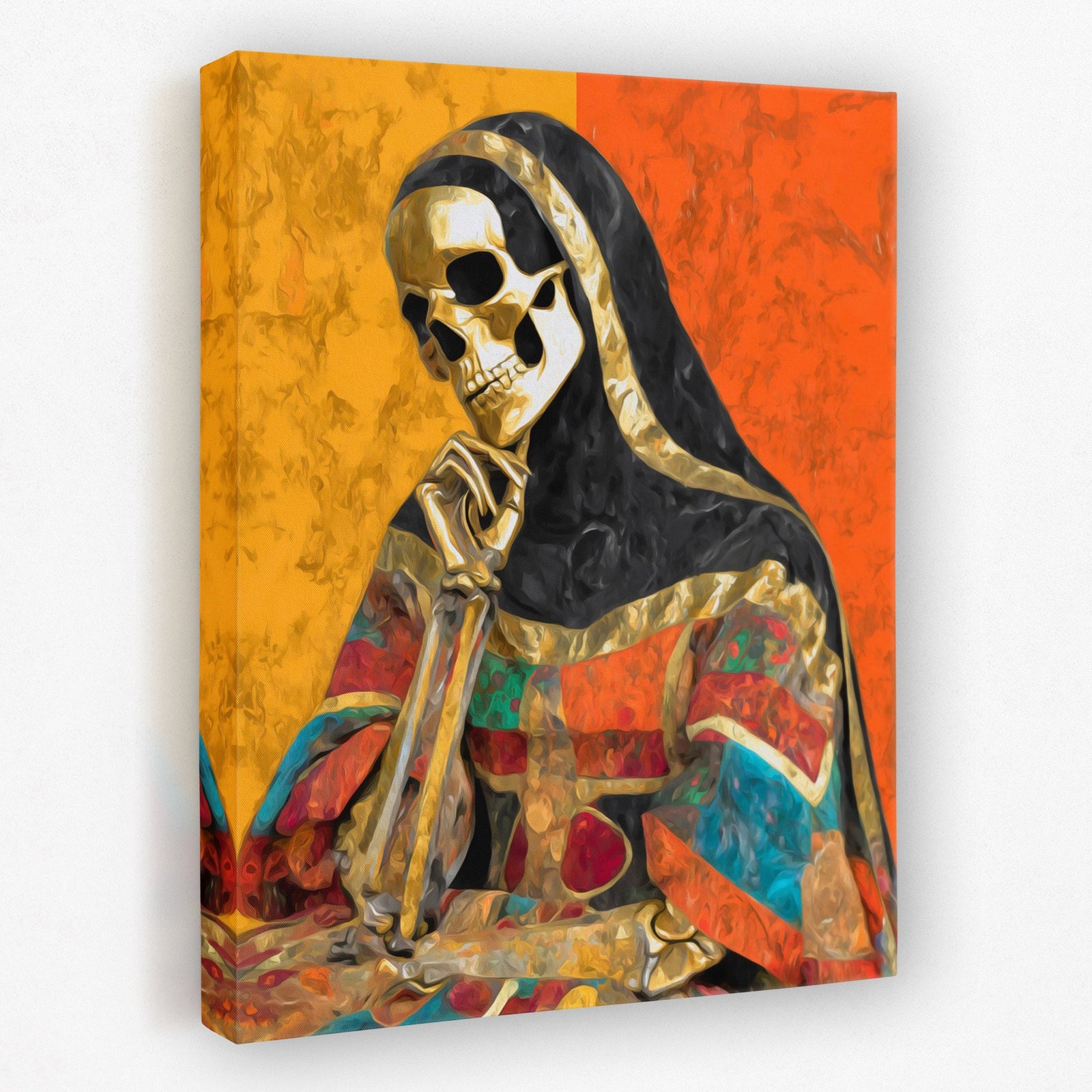 Death's Golden Robe - Luxury Wall Art