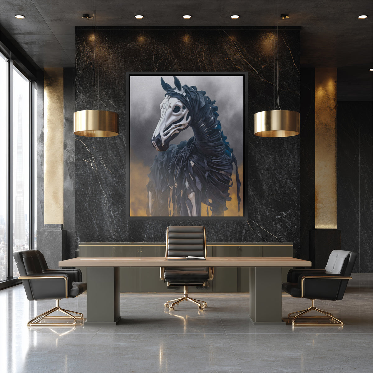 Deaths Mane - Luxury Wall Art
