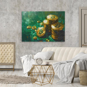 Decentralized Riches - Luxury Wall Art