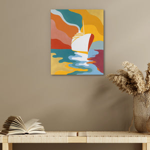 Deco Ocean Voyage - Luxury Wall Art