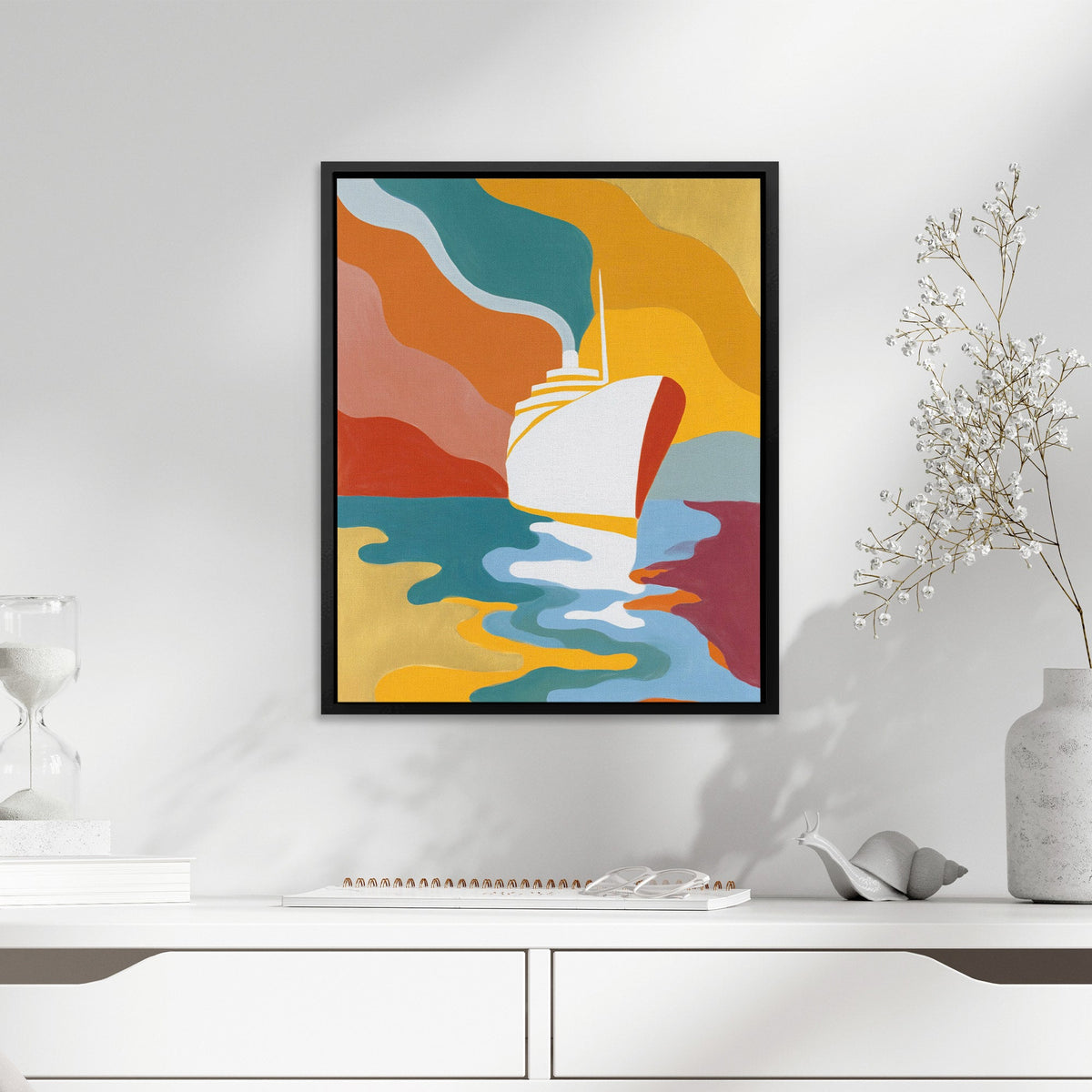 Deco Ocean Voyage - Luxury Wall Art