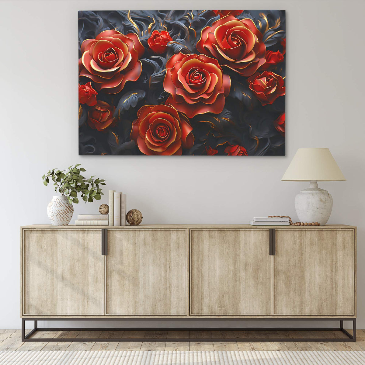 Deep Rose - Luxury Wall Art