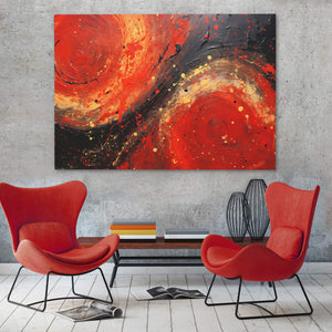 Deep Ruby - Luxury Wall Art