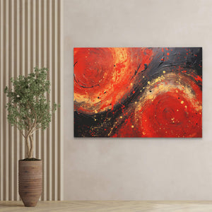 Deep Ruby - Luxury Wall Art