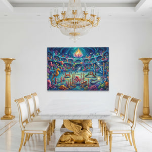 Deep Sea Olympics - Luxury Wall Art