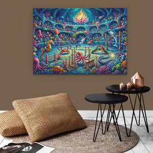 Deep Sea Olympics - Luxury Wall Art
