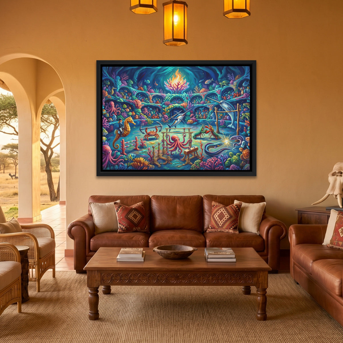Deep Sea Olympics — Deep Sea Olympics Safari House Land 188