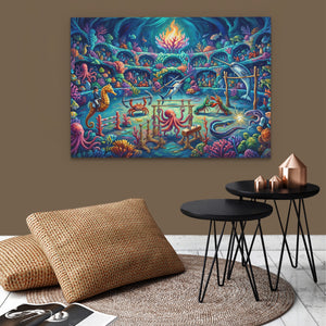 Deep Sea Olympics — Deep Sea Olympics brown wallroom 201