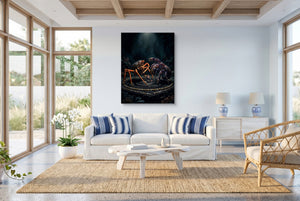 Deep Sea Sumo - Luxury Wall Art
