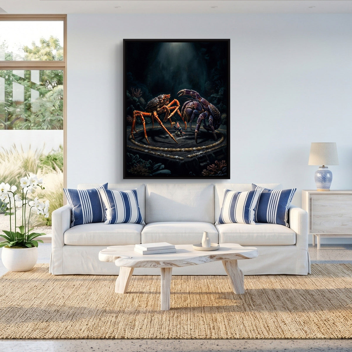 Deep Sea Sumo - Luxury Wall Art