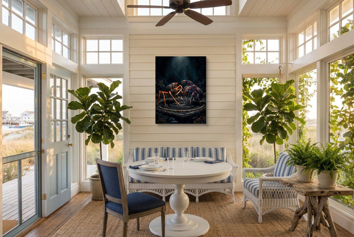Deep Sea Sumo - Luxury Wall Art