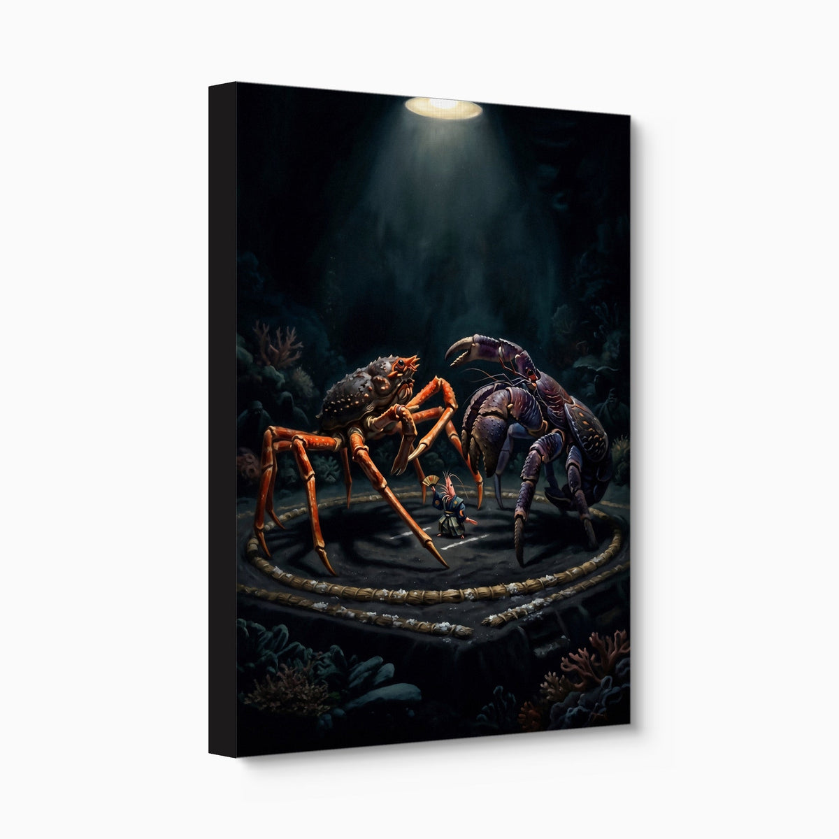 Deep Sea Sumo - Luxury Wall Art