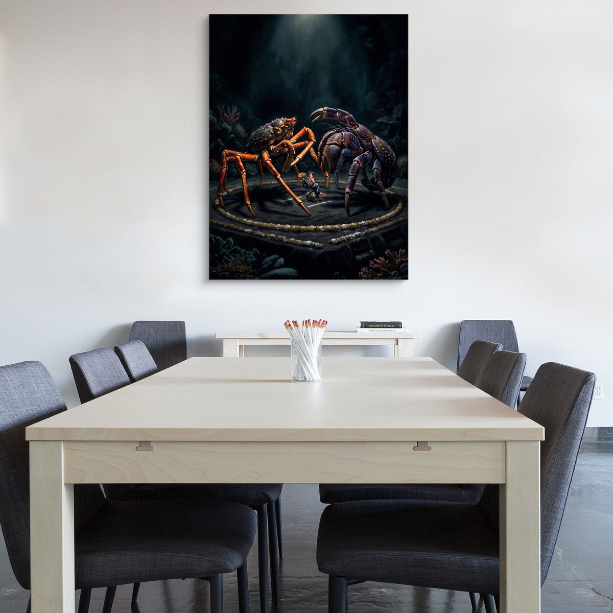 Deep Sea Sumo - Luxury Wall Art