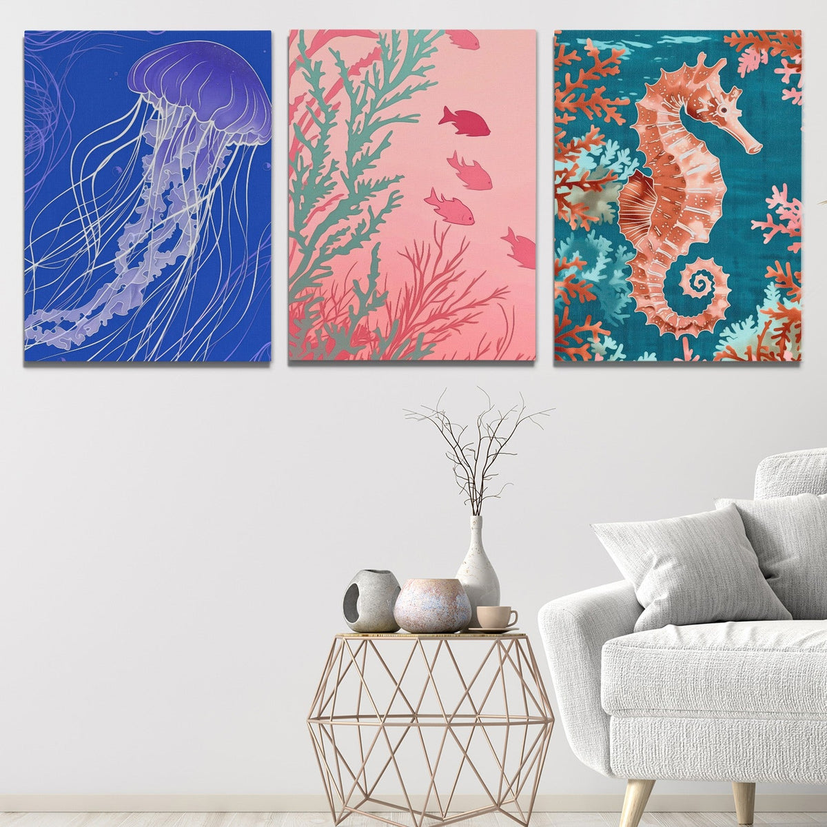 Deep Sea Wonders - Luxury Wall Art