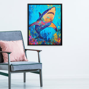 Deep Terror Shark - Luxury Wall Art
