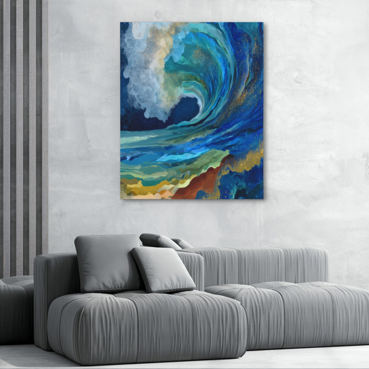 Deep Wave Breaking - Luxury Wall Art