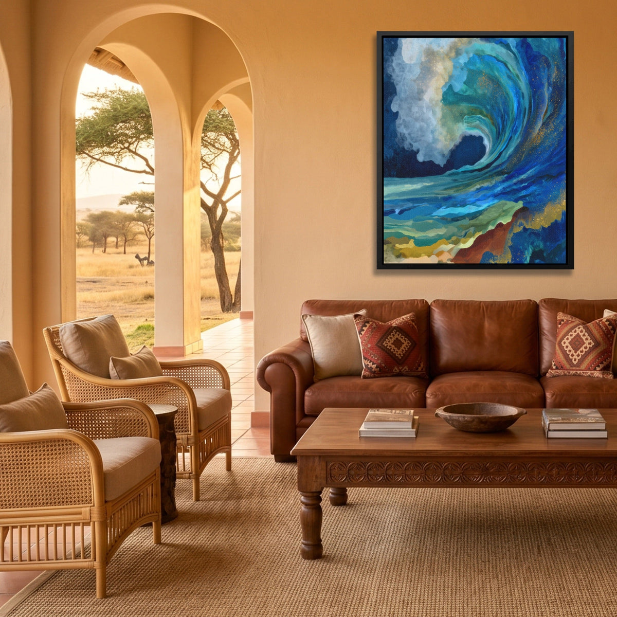 Deep Wave Breaking - Luxury Wall Art