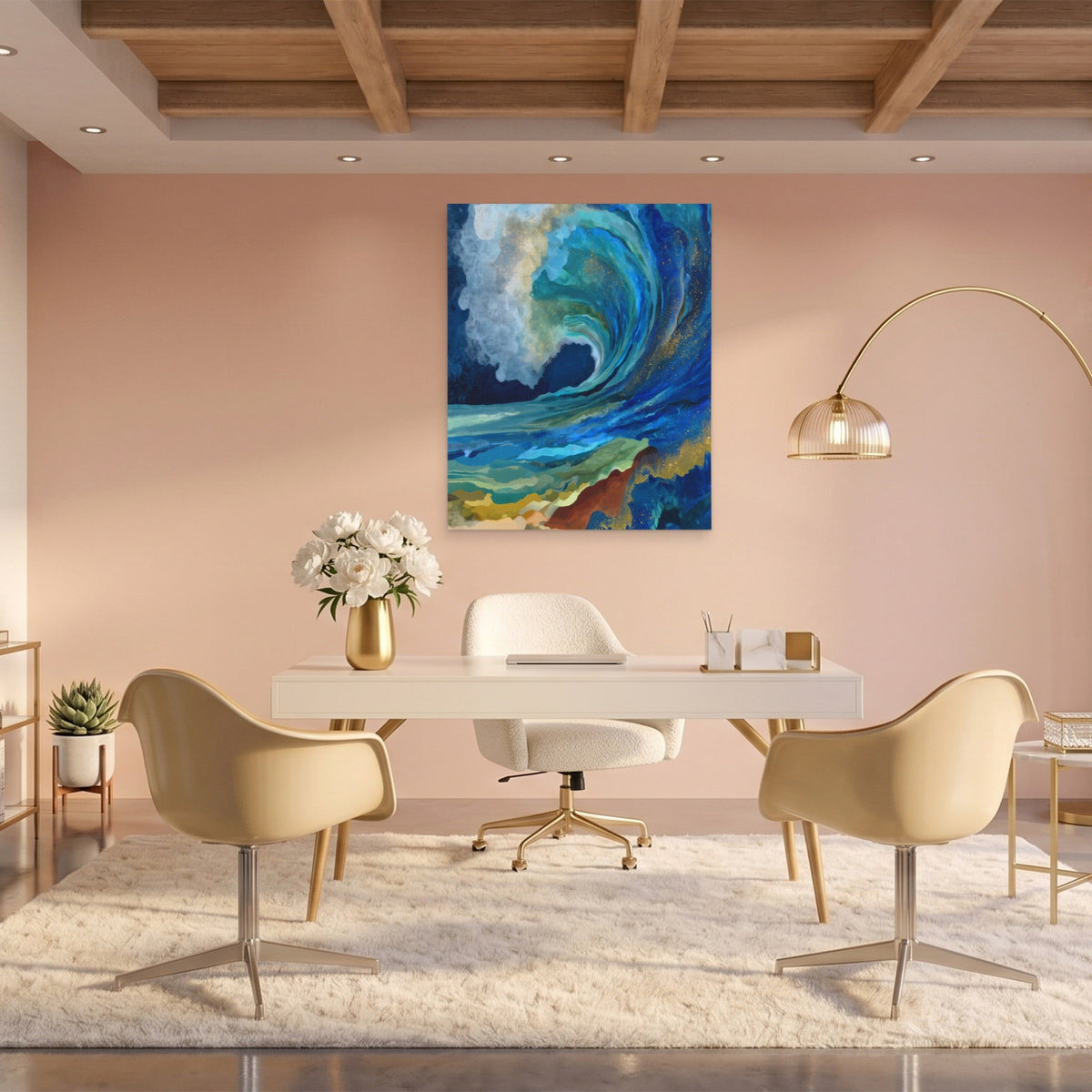 Deep Wave Breaking - Luxury Wall Art