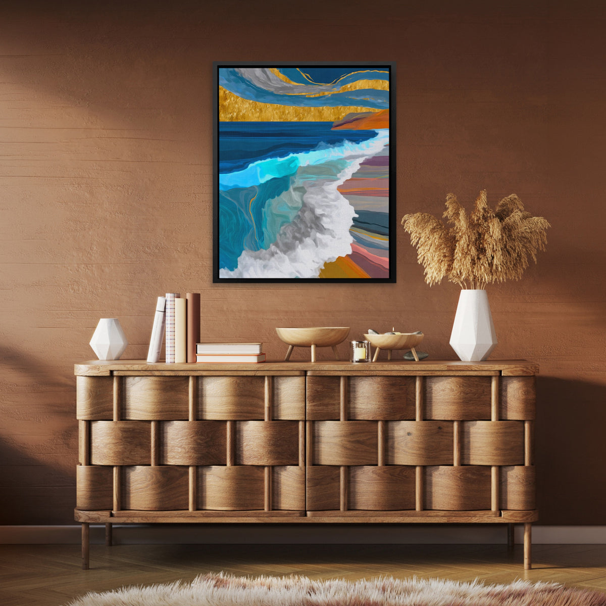 Deep Wave Sumi-e — Deep Wave Sumi e Brown Room Clean port 76