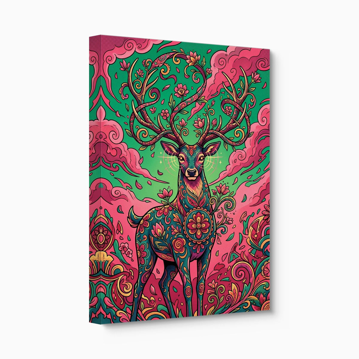 Deer Bloom - Luxury Wall Art