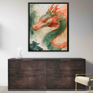 Deer Dragon - Luxury Wall Art