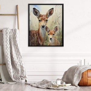 Deer Family - Luxury Wall Art