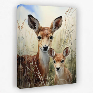 Deer Family - Luxury Wall Art