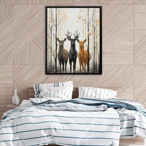 Deer Friends - Luxury Wall Art