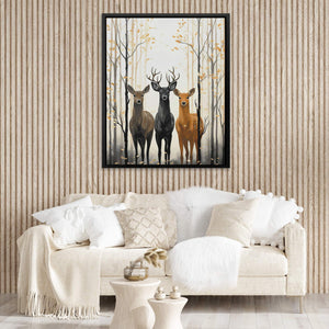 Deer Friends - Luxury Wall Art