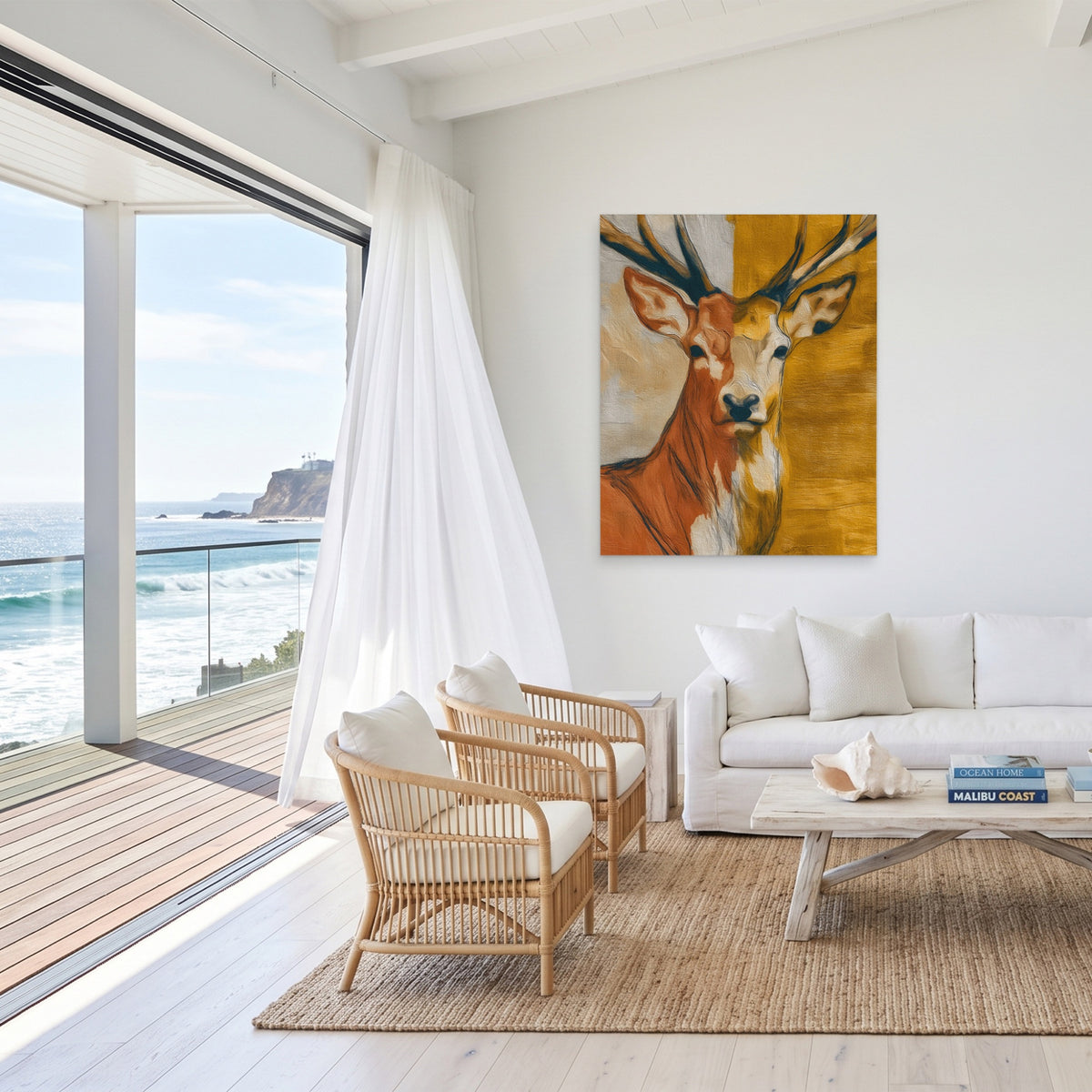 Deer Golden Profile — Deer Golden Profile Malibu Beach Port 177