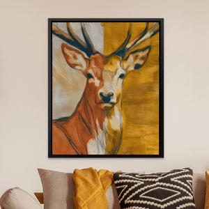 Deer Golden Profile — Deer Golden Profile Orange Room Zoom 237