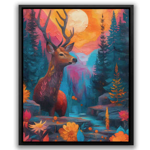 Deer Oasis - Luxury Wall Art