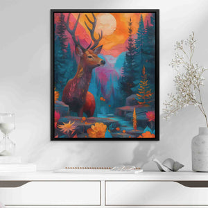 Deer Oasis - Luxury Wall Art