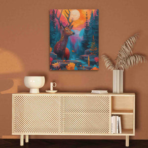 Deer Oasis - Luxury Wall Art