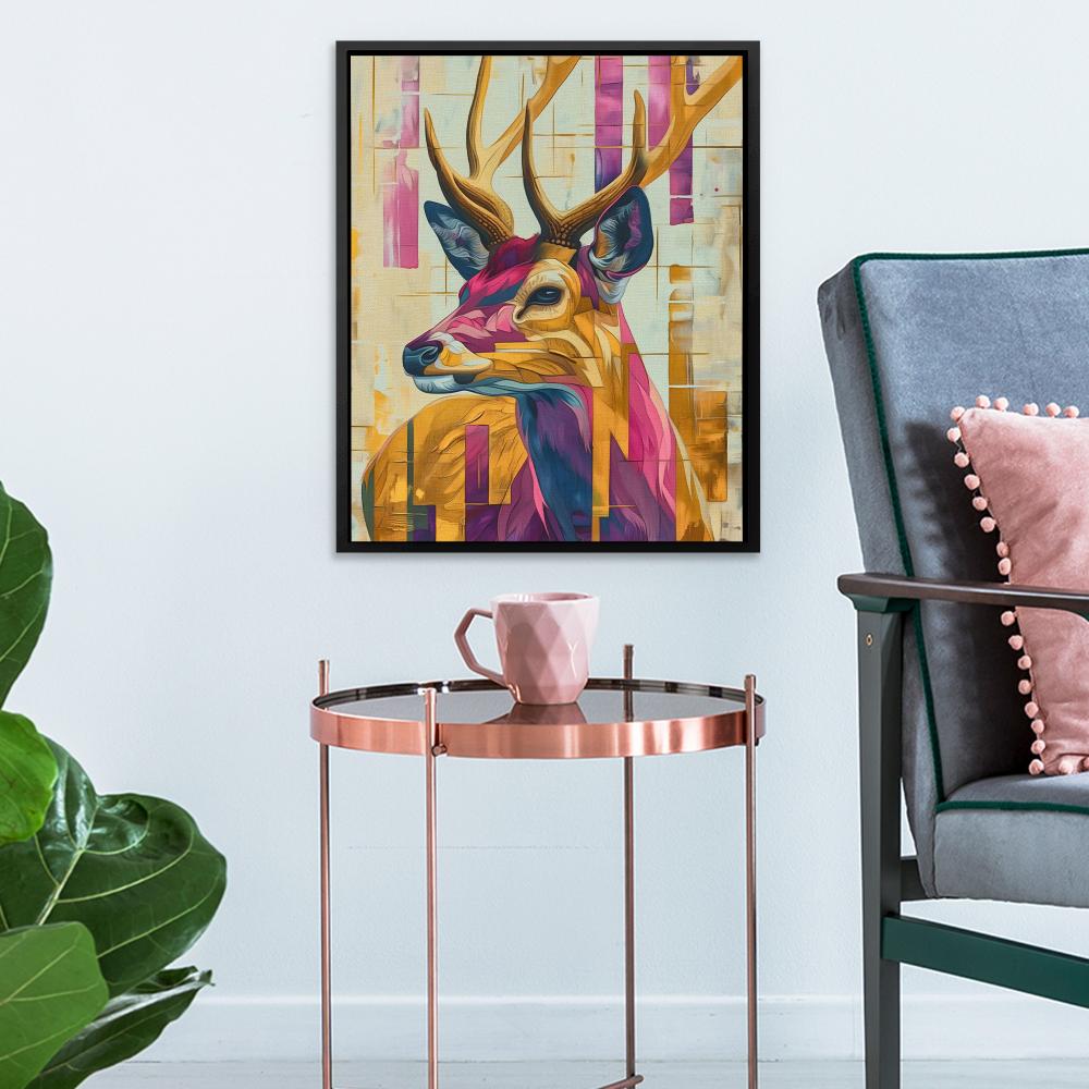 Deer of Light - Luxury Wall Art